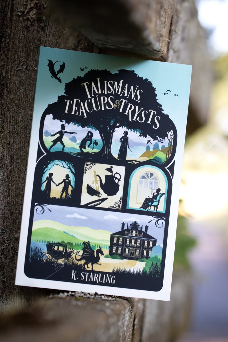 Hi! Let me introduce myself. 

I write cozy fantasy mysteries about a feisty sleuth in a reimagined Regency filled with banter, wicked smart women, dragons, and mayhem. 

🤟  #cozyfantasy