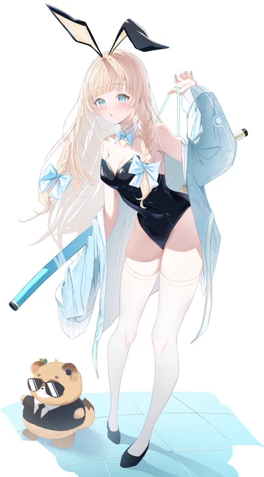 バニーござるさん  #いろはにも絵を