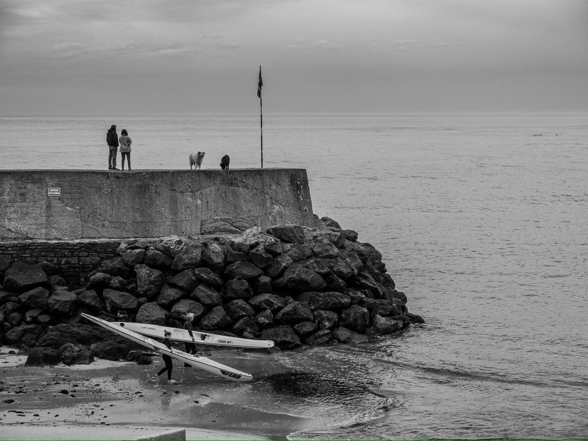 sandradimbour's tweet photo. #bonjour
#couples 🙂 #guethary
#nouvelleaquitaine #sudouest #france
Color version 👉 answer
#people #dogs #layak #sea #seascape #streetphotography #seaphotography #shotbyme #shotonlumix #photography #so_photo #reponsesphoto https://t.co/74py3bqaRu