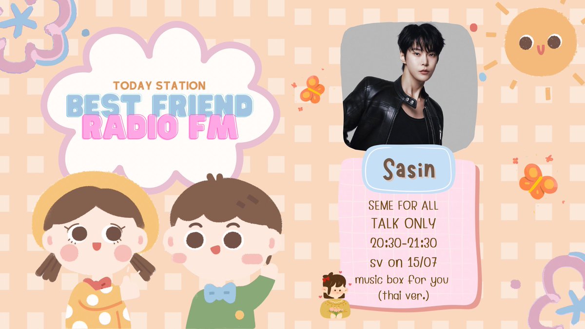 𓈒 ᛍ 𝐃𝐉 𝐒𝐭𝐚𝐭𝐢𝐨𝐧 𝐓𝐨𝐝𝐚𝐲 🎧 ⸄14 / 07 / 2024 ⸅ ᛍ 𓈒 

🎼 ₊  ̽ 𝑩𝒐𝒐𝒌𝒊𝒏𝒈 17:00-21:00   ͓ ⁺

ㆍ ♡ 𓄼 D͜͡ℳ ➿ <a href="/radioxhost_/">` best friend radio 🤍 (เปิดจอง 17:00)</a> 🎶

۰ 📻 𖠵 #radioxhost #โฮสต์img 𖠵 🎵 ۰