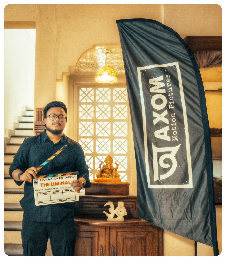 taran_adarsh's tweet photo. AD FILMMAKER CHINMOY KASHYAP ANNOUNCES FIRST FEATURE FILM 'THE LIMINAL'... #ChinmoyKashyap - who has directed over 35 ad films for top tier brands - announces his first feature film as producer and director... Titled #TheLiminal.
The movie will be made under the banner of Axom Motion Pictures... Written by PV Snehal.