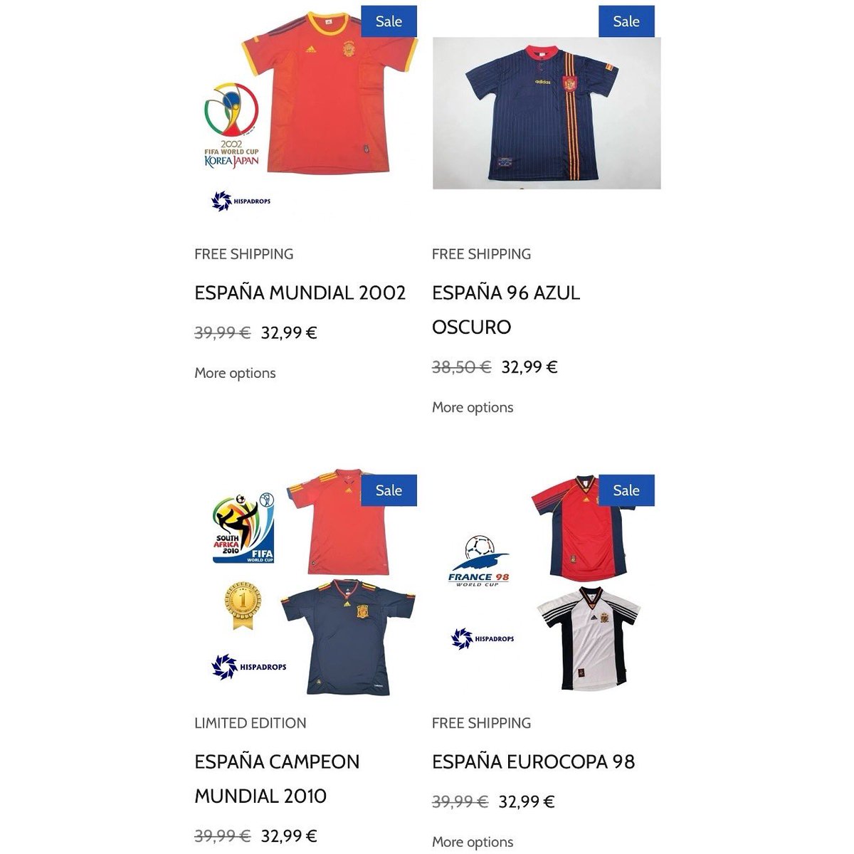 Hispadrops's tweet image. 🚀🚀 MEGA SORTEO 🚀🚀

Por primera vez en Hispadrops, sorteamos todas las camisetas de una categoría! El ganador podrá elegir cualquiera de estas, y si España gana la Eurocopa, podrá elegir 2!!!

Para participar sigue estos pasos:

1) Sigue a @hispadrops
2) RT 🔁 + MG ❤️
3)…