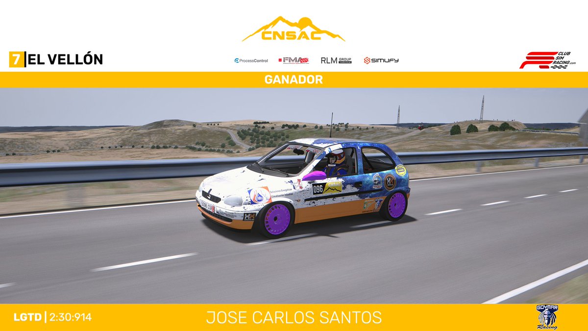 club_simracing's tweet photo. 🏆 GANADORES

CNSAC '24 | 7 | VI Subida a El Vellón

#simracing #motor #motorsport #montaña #españa #madrid

3/3 https://t.co/QmZyl1wLLz