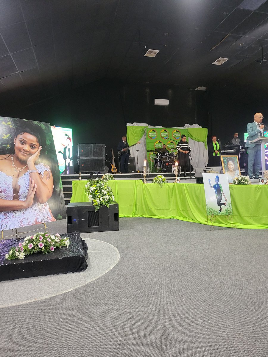 We <a href="/OnsBaizaNie/">Patriotic Alliance</a> are today in Kimberly, paying tribute and bidding farewell to our young patriot, Kayla Nuzay Booysen who died tragically in an accident. "Death be NOT Proud"