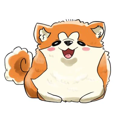 #新しいプロフィール画像 さんにアイコンを描いていただきました とてもkawiiです。 モチーフは僕の好きな秋田犬です