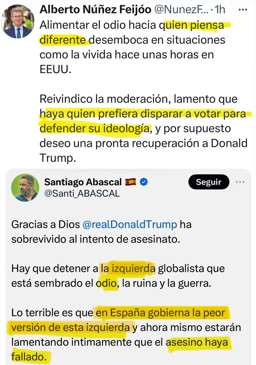 crispmarcote's tweet photo. Se ha sabido que el atacante era un votante del partido de Trump y defensor de las armas. 

Los que siembran odio siempre son los mismos, como estos dos. 👇🏽 https://t.co/hc0qqz64GF