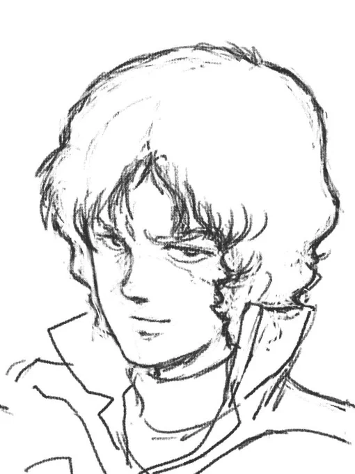 描きかけのまま放ったらかし。 