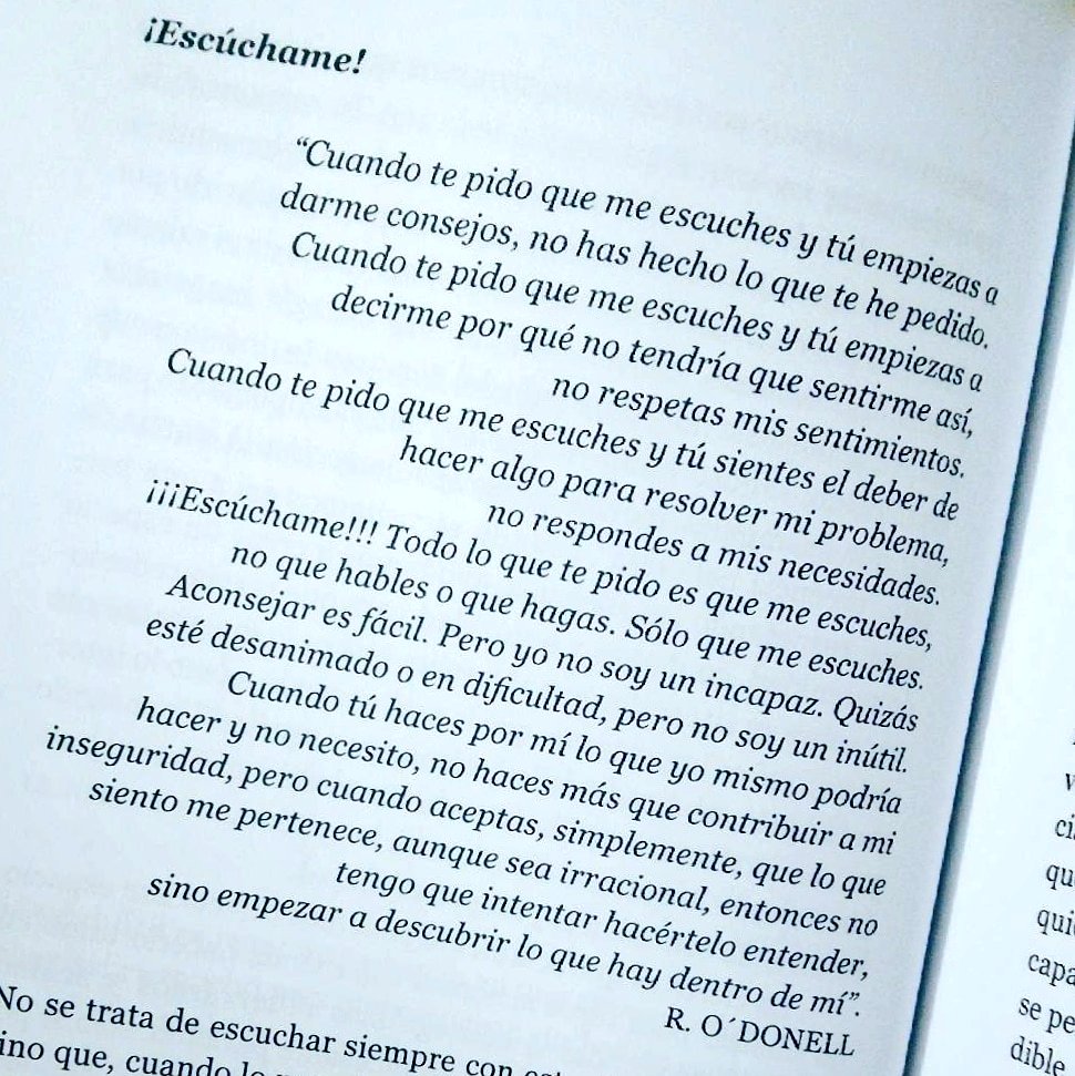 Escuchar, una de las virtudes más importantes y menos practicadas. Escuchamos poco y mal...