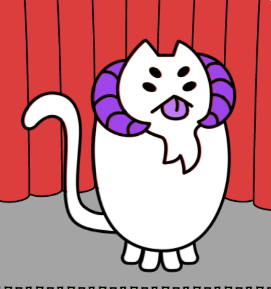 _SylviiDrawz_'s tweet photo. why this look like banhammer #PHIGHTING #CatEvolution https://t.co/9fLN1D6IFc