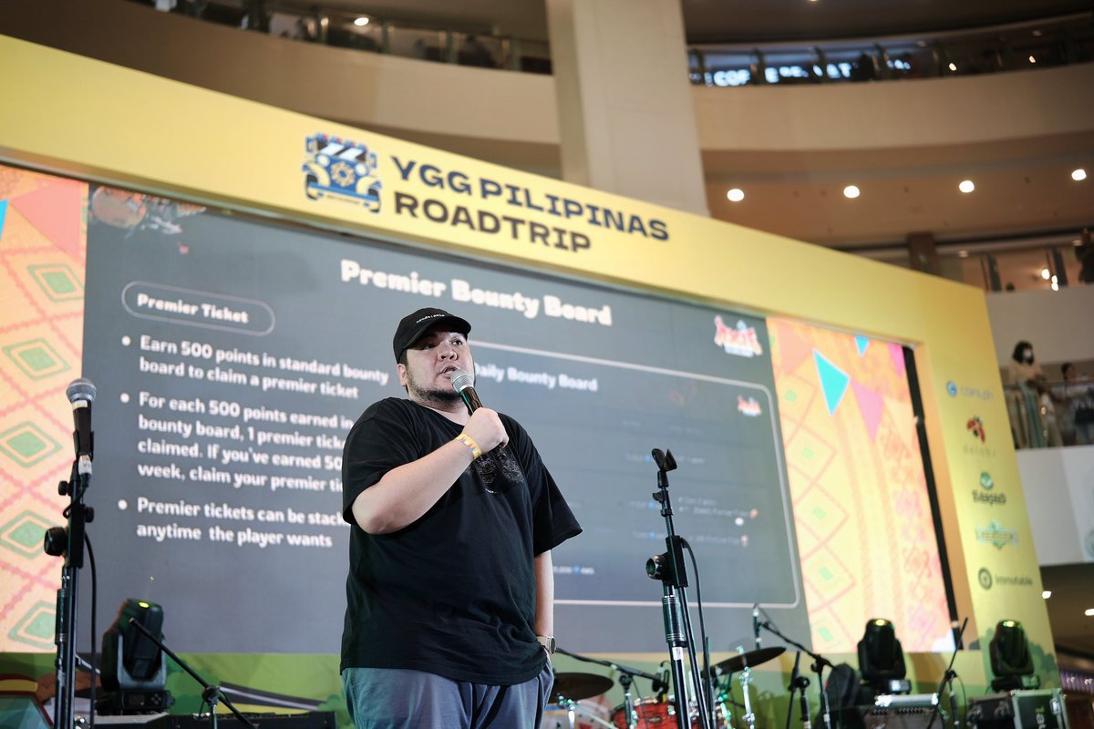 MFWCaravan's tweet image. INTERN UPDATE

Play-to-rice is here! Hear more about @AxieInfinity Bounty Board and get NFT giveaways here at the #YGGRoadtripManila! 🔥  Check out their socials facebook.com/AxieInfinity