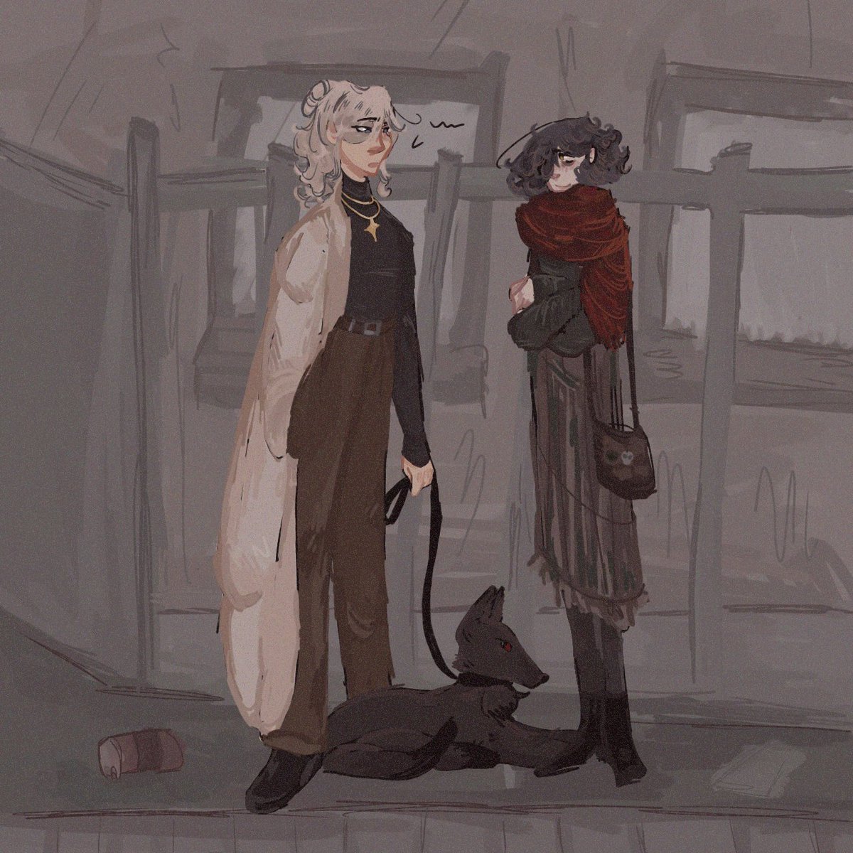 Day 7: High school AU/guivre(as a dog)

I can't draw dogs-
#rmlnweek24