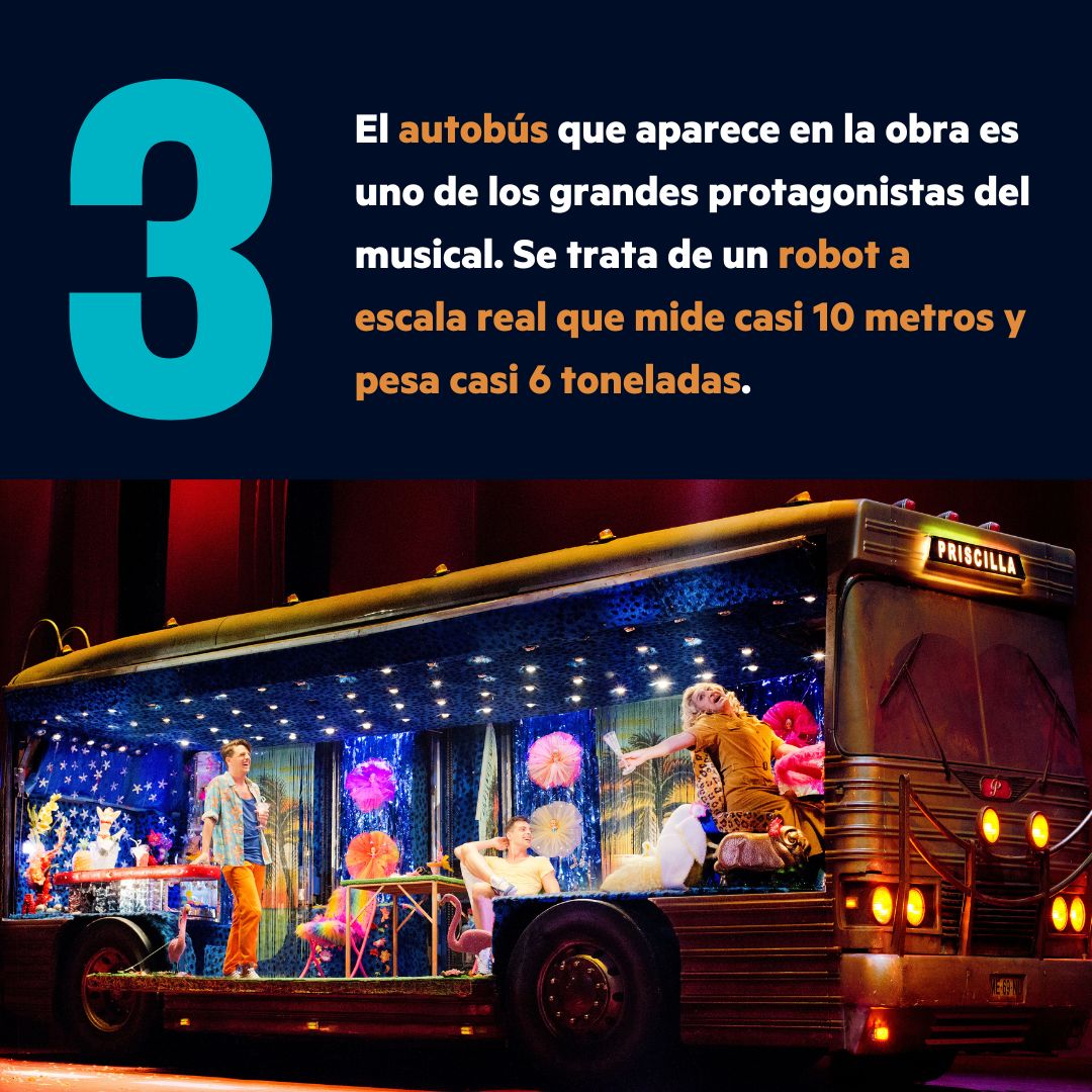 SomEscuela's tweet photo. Descubre 4 curiosidades sobre el musical PRISCILLA, REINA DEL DESIERTO  🤩

Seguro que lo conoces, ¿lo has visto?

#SOMAcademy #TeatroMusical #musicaltheatre #danza #canto #interpretacion #artist https://t.co/PqRCkrDjNy