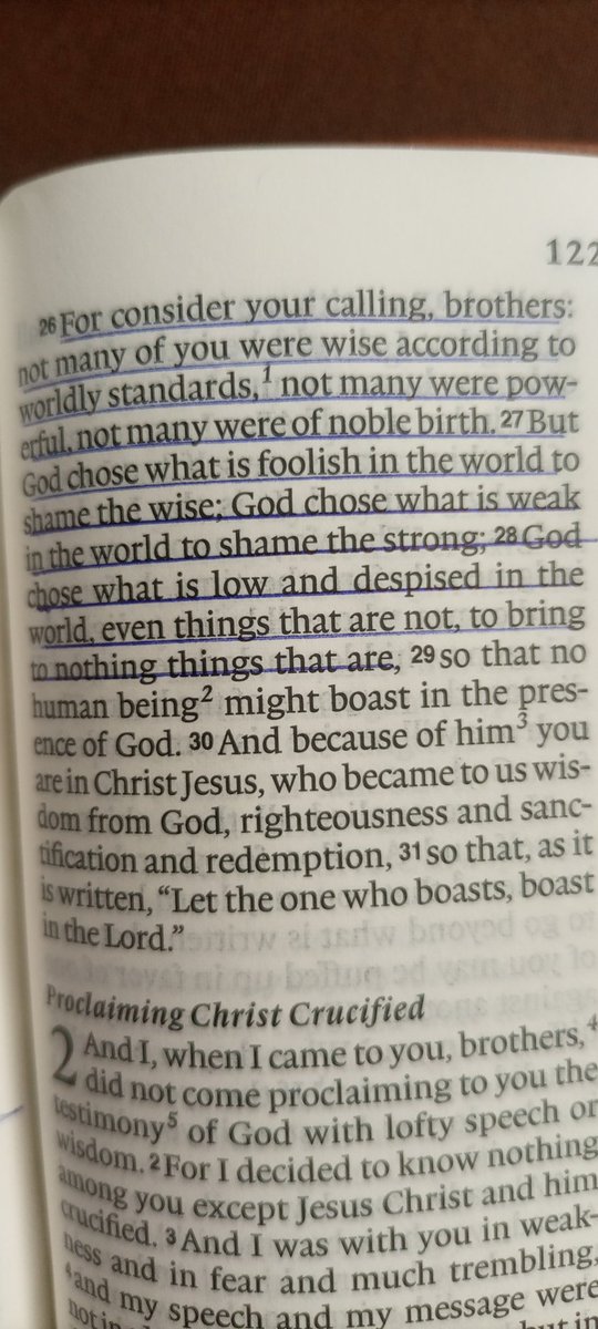 I Corinthians 1:26-28

#Genz #courage