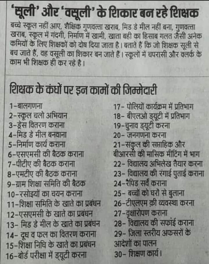 #Boycottdigitalattendance
<a href="/Aamitabh2/">Amitabh Agnihotri</a> <a href="/bstvlive/">भारत समाचार | Bharat Samachar</a> <a href="/DrDCSHARMAUPPSS/">Dr Dinesh Chandra Sharma</a>