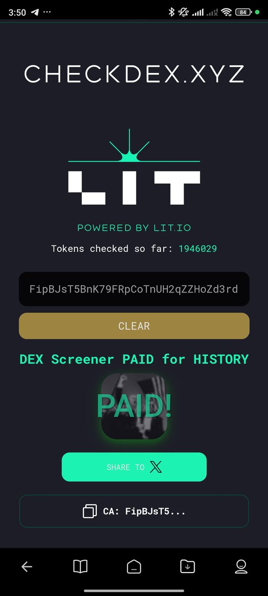 zackcrypto1995's tweet photo. $HISTORY
.
$HISTORY has Been Made. DexScreener has been Paid @DonaldTrump @DonaldTrumpNat @DonaldTrumpDGN @realDonaldTrump
.
.
CA: FipBJsT5BnK79FRpCoTnUH2qZZHoZd3rdLWDNSfypump https://t.co/s8kMuV9MNr