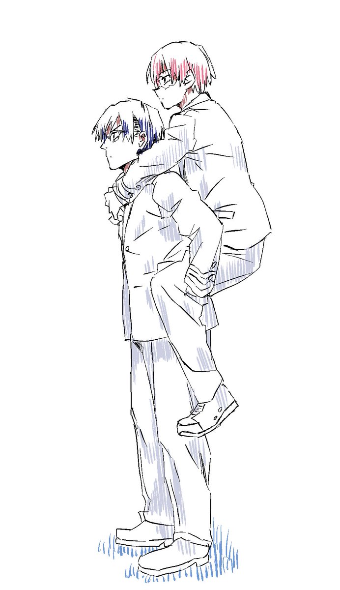 op公開昨日でしたが…。
少しだけヒロアカのop参加してました。
馬越さんの修正、めっちゃかっこよかった(^^)

皆様お疲れ様でした。