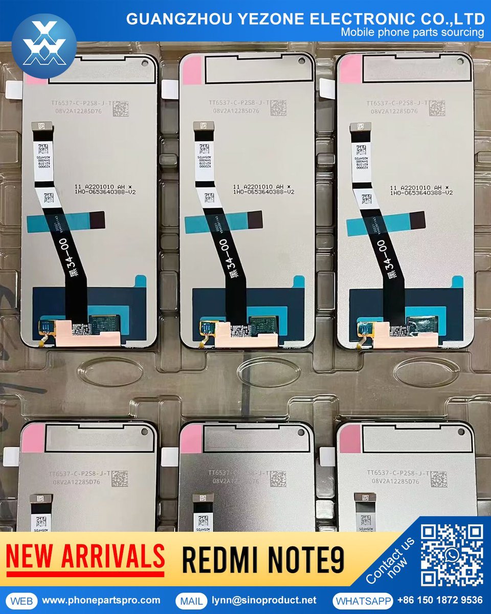 gzyezone's tweet image. 📈 #Redmi Hot Deals!
#Note8 #Note9 #Note10 #note11 
👑Original Quality
Get the best deals on Redmi screens
🚀 In Stock Now! 🚀
#replacementparts #B2B #samsung #LCD #Manufacturer #distributor #Wholesaler