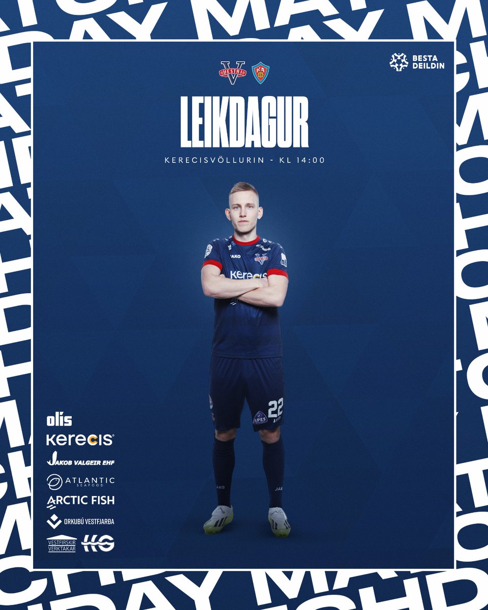 Leikdagur! Við þurfum á ykkar stuðning að halda í dag. Fyllum stúkuna og styðjum strákana til sigurs!
🆚 KA
⏰ 14:00
🍔 Grill fyrir leik
🏟️ Kerecisvöllurinn
🎟️ Stakur miði: stubb.is/events/bRY21o
📺 Stöð2 sport.