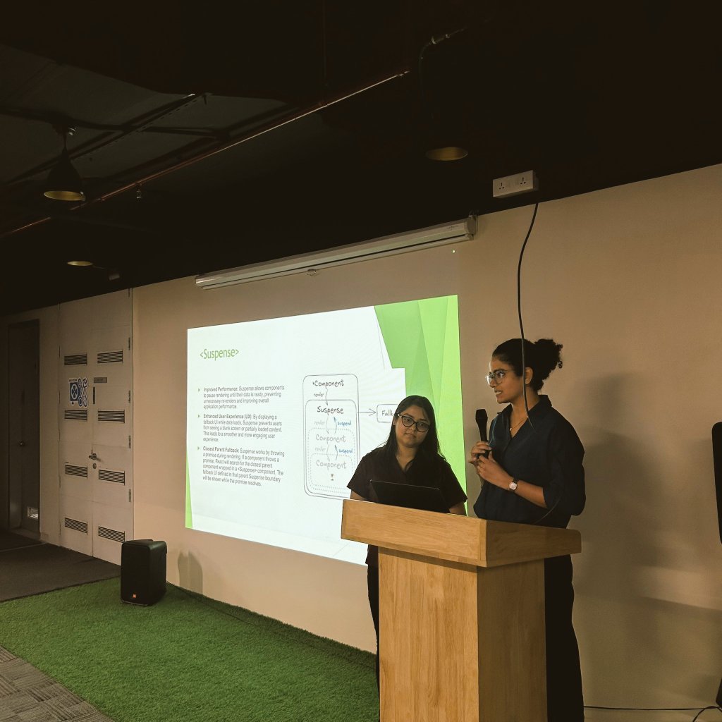 adiii0410's tweet image. Today attended an awesome React Pune meetup! 🚀At @EqualExperts  Learned so much and met some great folks in the community. Looking forward to implementing these insights in my projects! #ReactPune #ReactJS
@react_india 
@ReactPune 
@jyotigupta845 
@SaketCodes 🤝
@shrinivasshah