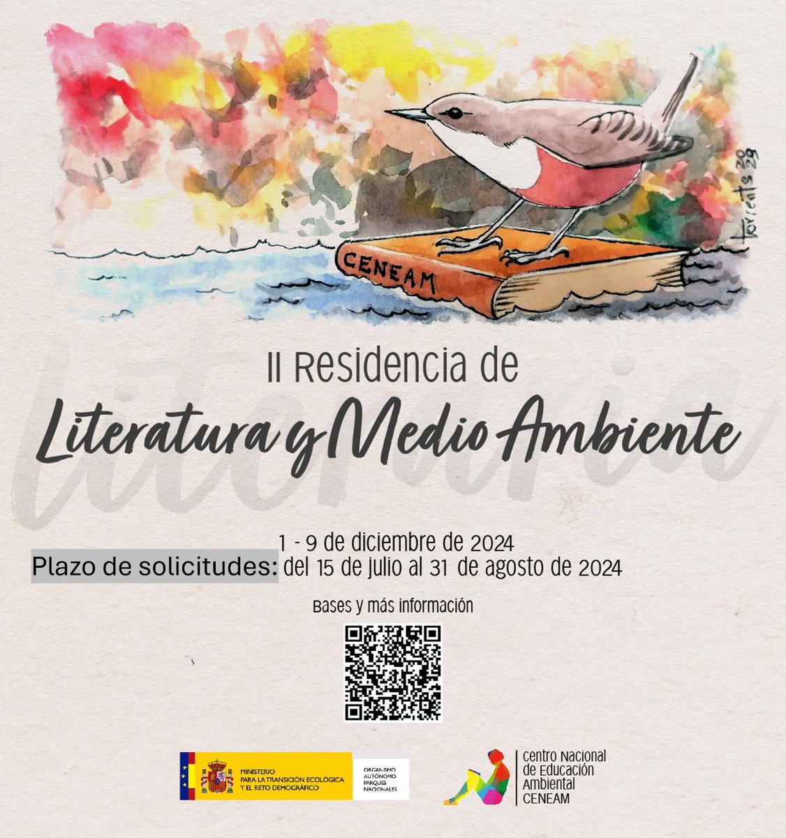 _GHECO_'s tweet photo. Mañana se abre el plazo de solicitudes para la II Residencia de Literatura y Medio Ambiente del CENEAM, en el entorno privilegiado de Valsaín (Segovia). https://t.co/FNzn613acL