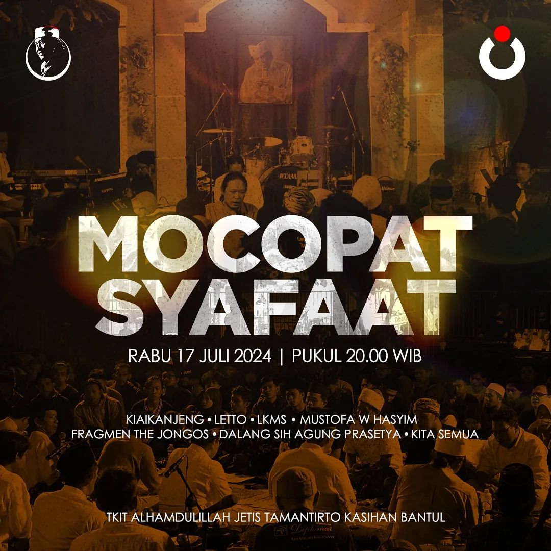 cahyo_semburat's tweet photo. maiyahindonesia

MOCOPAT SYAFAAT
Rabu, 17 Juli 2024, 20.00 WIB

#mocopatsyafaat #kiaikanjeng #maiyah #sabrang #letto #sinaubareng https://t.co/Xn06ExJeig