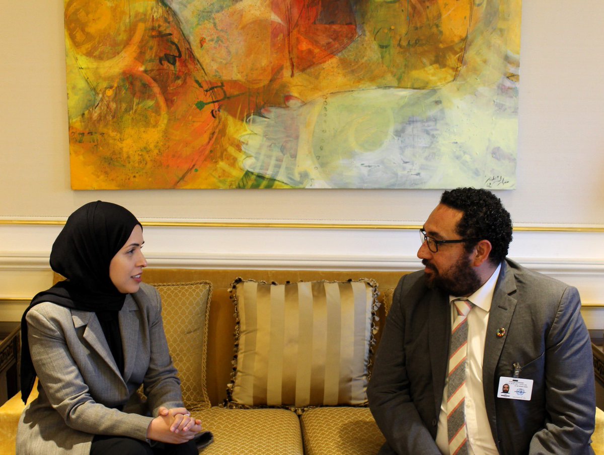 Qatar's Permanent Representative to UN Meets Minister of Education of Chile

#MOFAQatar