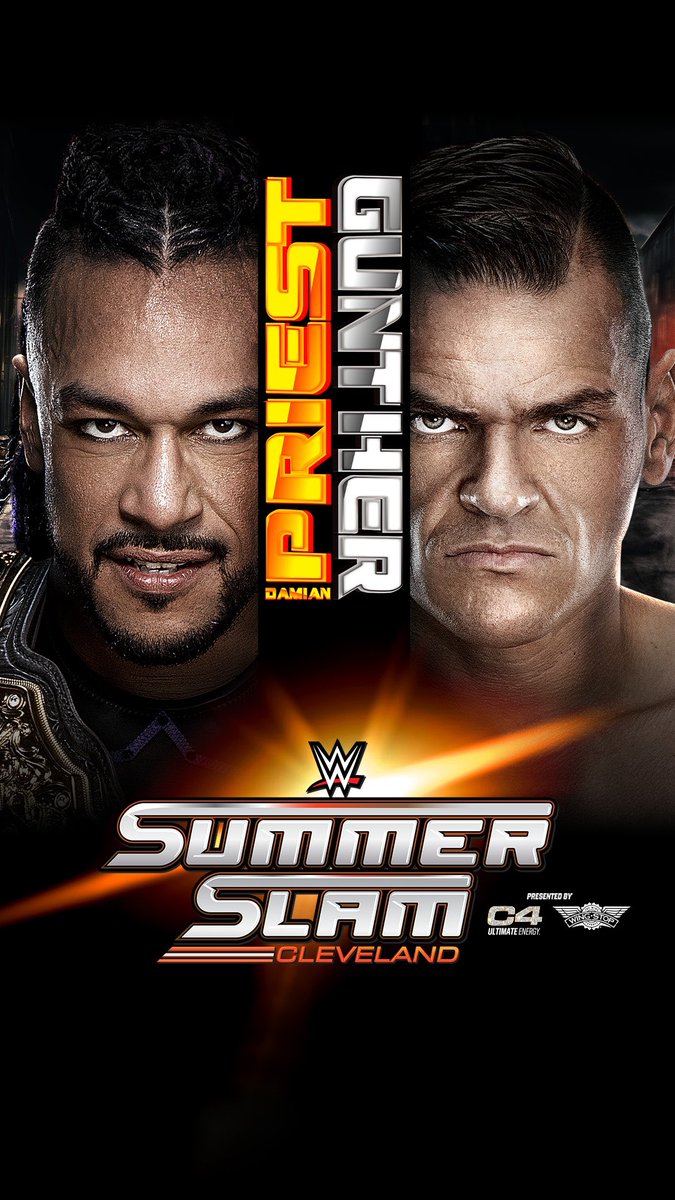WWEAustralia's tweet photo. 🏆 @ArcherOfInfamy defends the World Heavyweight Title against King of the Ring Winner @Gunther_AUT at #SummerSlam! 

Tune in LIVE Sunday 4 August 9am on @binge! #WWEonBinge #WWEAustralia https://t.co/KQXhiCjTAf