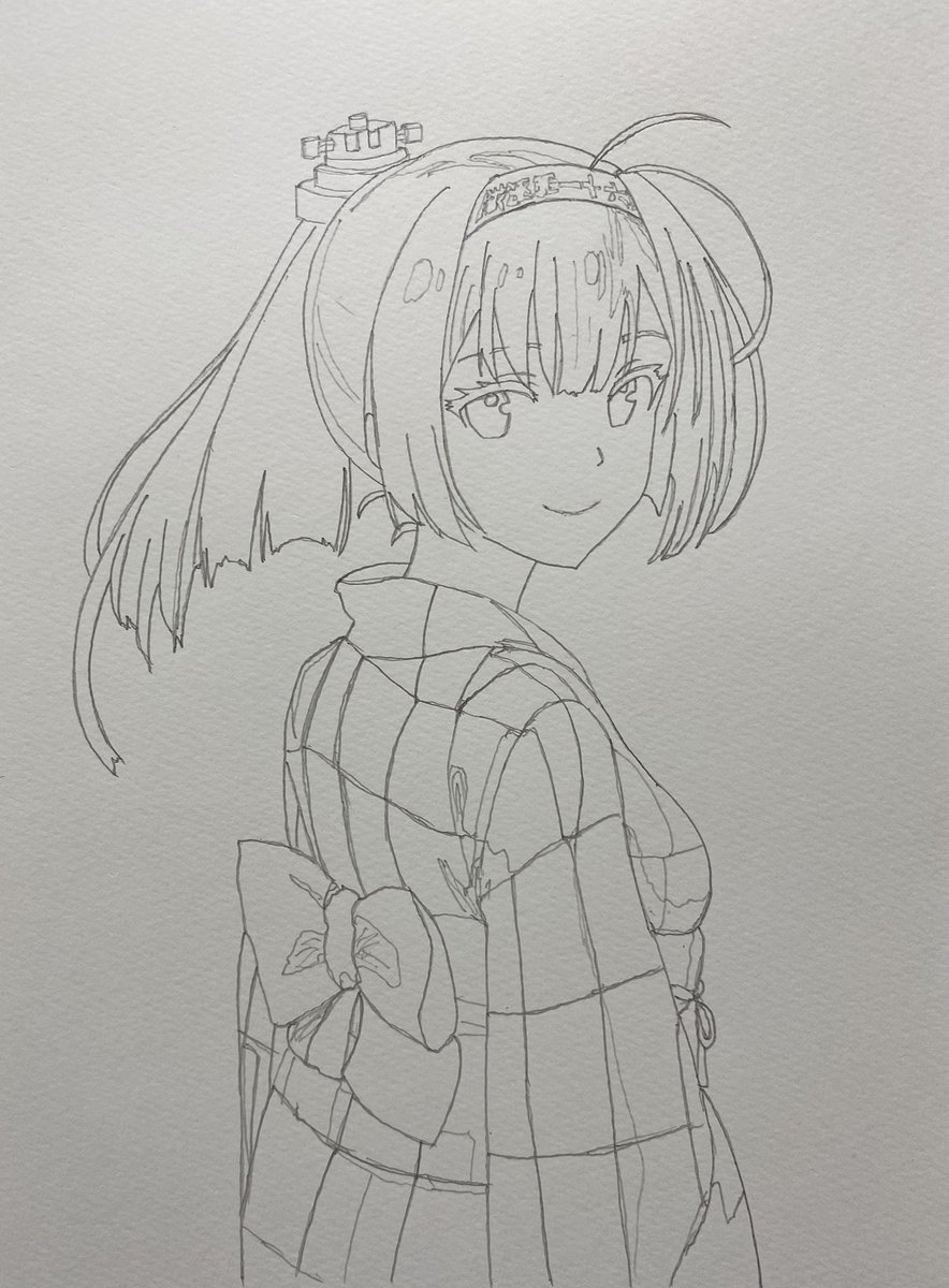 秋月さんの途中絵です。
まず最初に雰囲気で描いてみて、その後線を濃くして、最後に色を塗りました!
元絵はvilkisさんの素敵なAIアートです😊
久々のお絵描き、とても楽しかったです!!✨
今回も沢山のいいね、リポスト、コメント等を本当にありがとうございます!!
大変励みになります…!!☺️✨ 