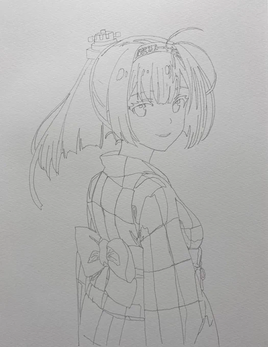 秋月さんの途中絵です。
まず最初に雰囲気で描いてみて、その後線を濃くして、最後に色を塗りました!
元絵はvilkisさんの素敵なAIアートです😊
久々のお絵描き、とても楽しかったです!!✨
今回も沢山のいいね、リポスト、コメント等を本当にありがとうございます!!
大変励みになります…!!☺️✨ 