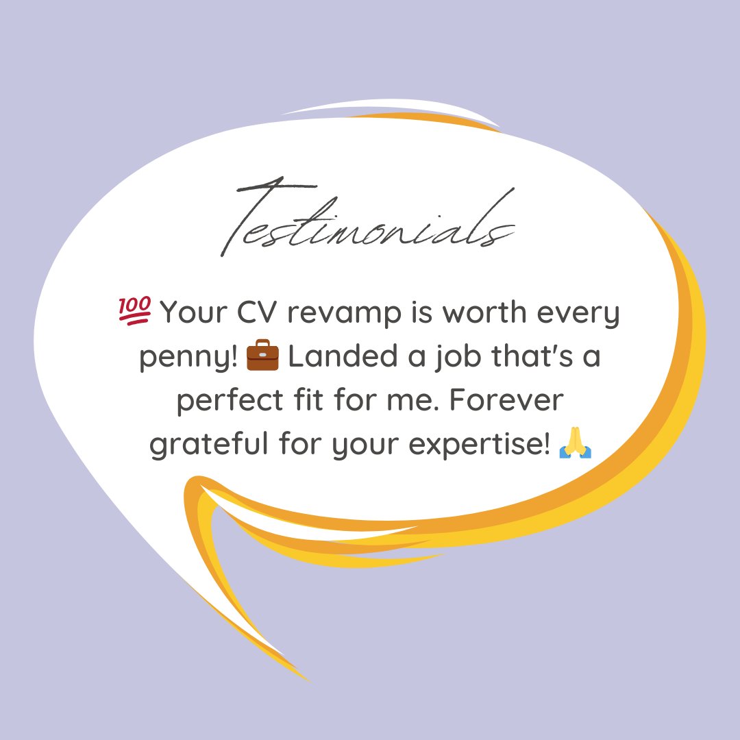 TheProLinkedCVs's tweet photo. Want a career change?
🛤️
Our revamped CV &amp; Cover Letter can guide you!
1️⃣ Connect 📲
2️⃣ Select Demos
Find out more
👉🏿
📎 https://t.co/haprzgFJRT|
Revamp CV #jobseekersSA Trump RSAvIRE Ireland America #LobolaMan https://t.co/Kpj8PqoIiP
