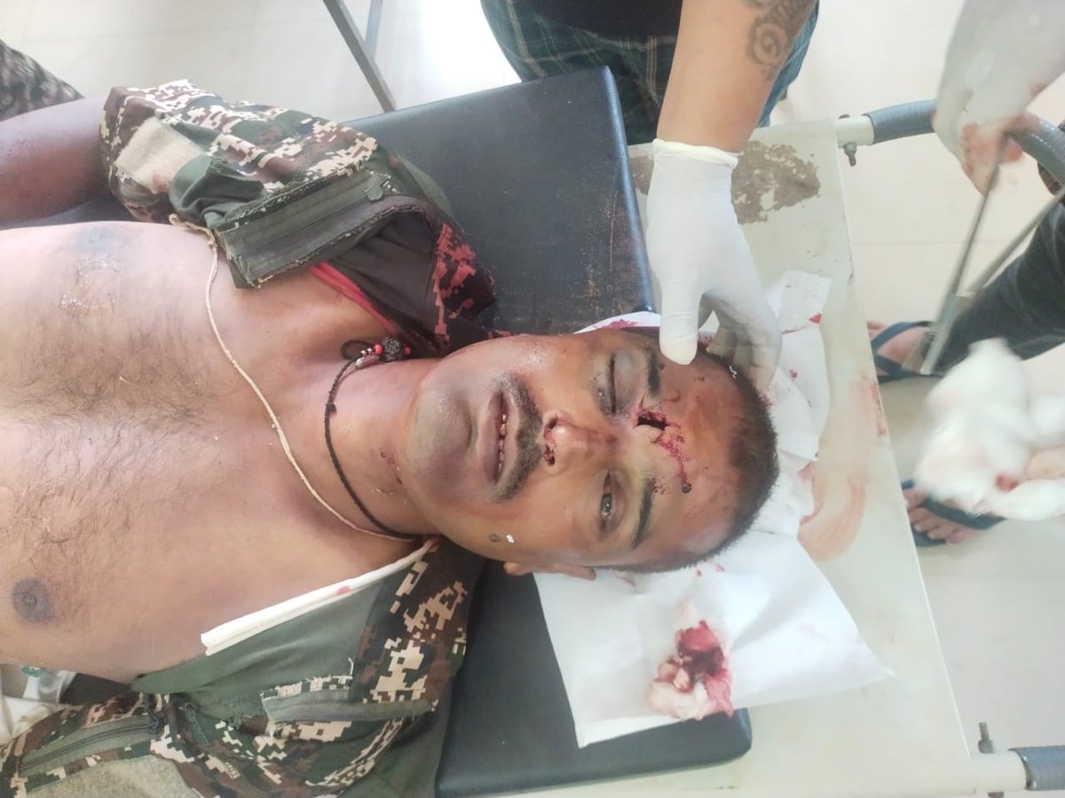 A CRPF jawan lost his life in Manipur today because of DIG Premjit Meitei's personal interest. While central forces are deployed to maintain peace, the Meitei DIG misused his power and force to attack KukiZo villages in collusion with Separatist Meitei Millitants.<a href="/IndiaToday/">IndiaToday</a>