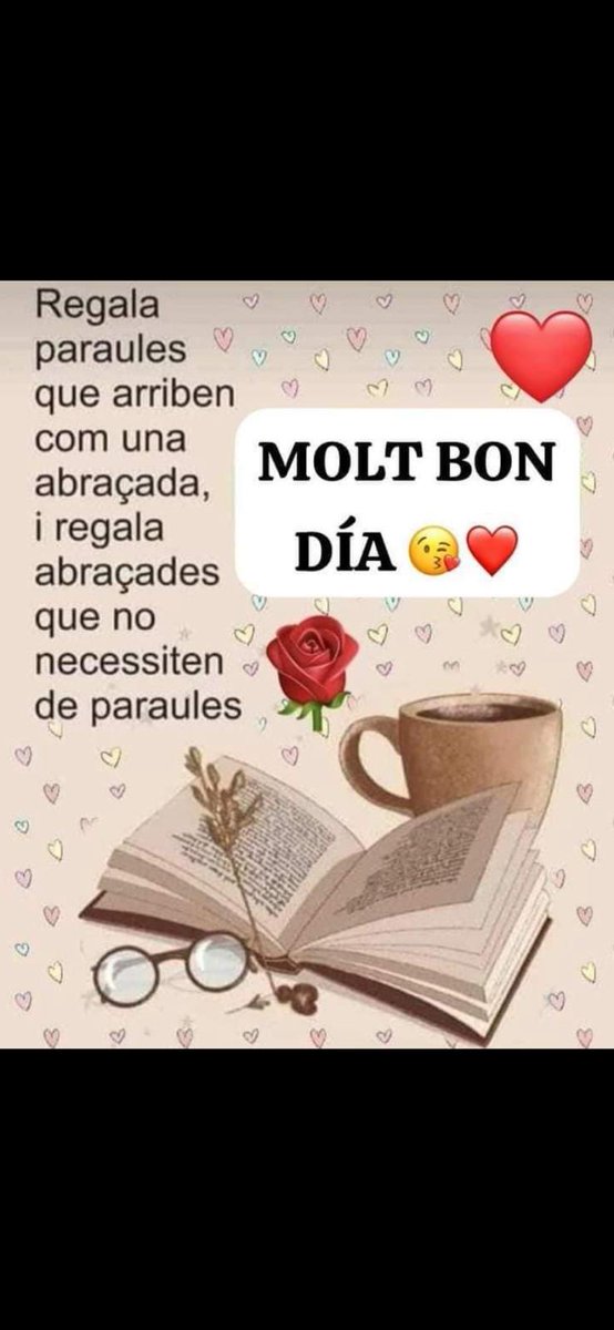 NegreAngeles's tweet photo. @antoninegre Bon dia i bon diumenge Toni. https://t.co/ZUL9Fnsraz