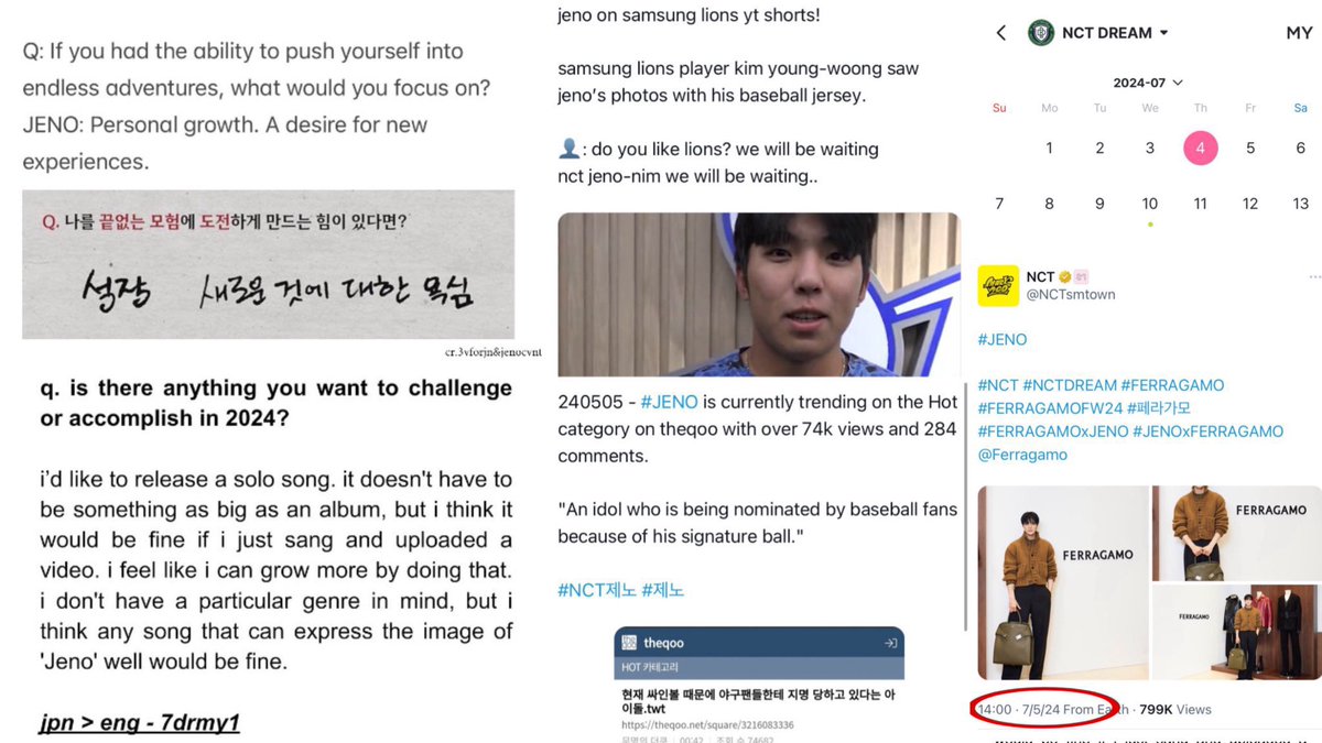 SM Entertainment &amp; Neo Center be fair to JENO.

You didn't put JENO's schedule as GBA on the calendar. You failed to promote him. 

There's a lack of solo activities from JENO because you're incompetent &amp; biased.

#SMTreatJENOBetter

<a href="/SMTOWNGLOBAL/">SMTOWN</a>
<a href="/NCTsmtown/">NCT</a>
<a href="/NCTsmtown_DREAM/">NCT DREAM</a>