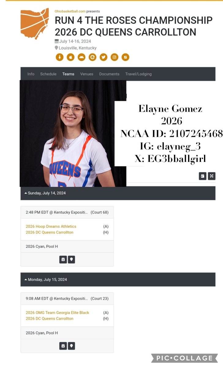 Schedules out for the <a href="/TFNsRun4Roses/">TFN's Run 4 Roses</a> Championship!
Two games, then bracket play begins! 
Let's go, <a href="/coachdaviddcba1/">DC Queens Carrollton (David Henry)</a> !