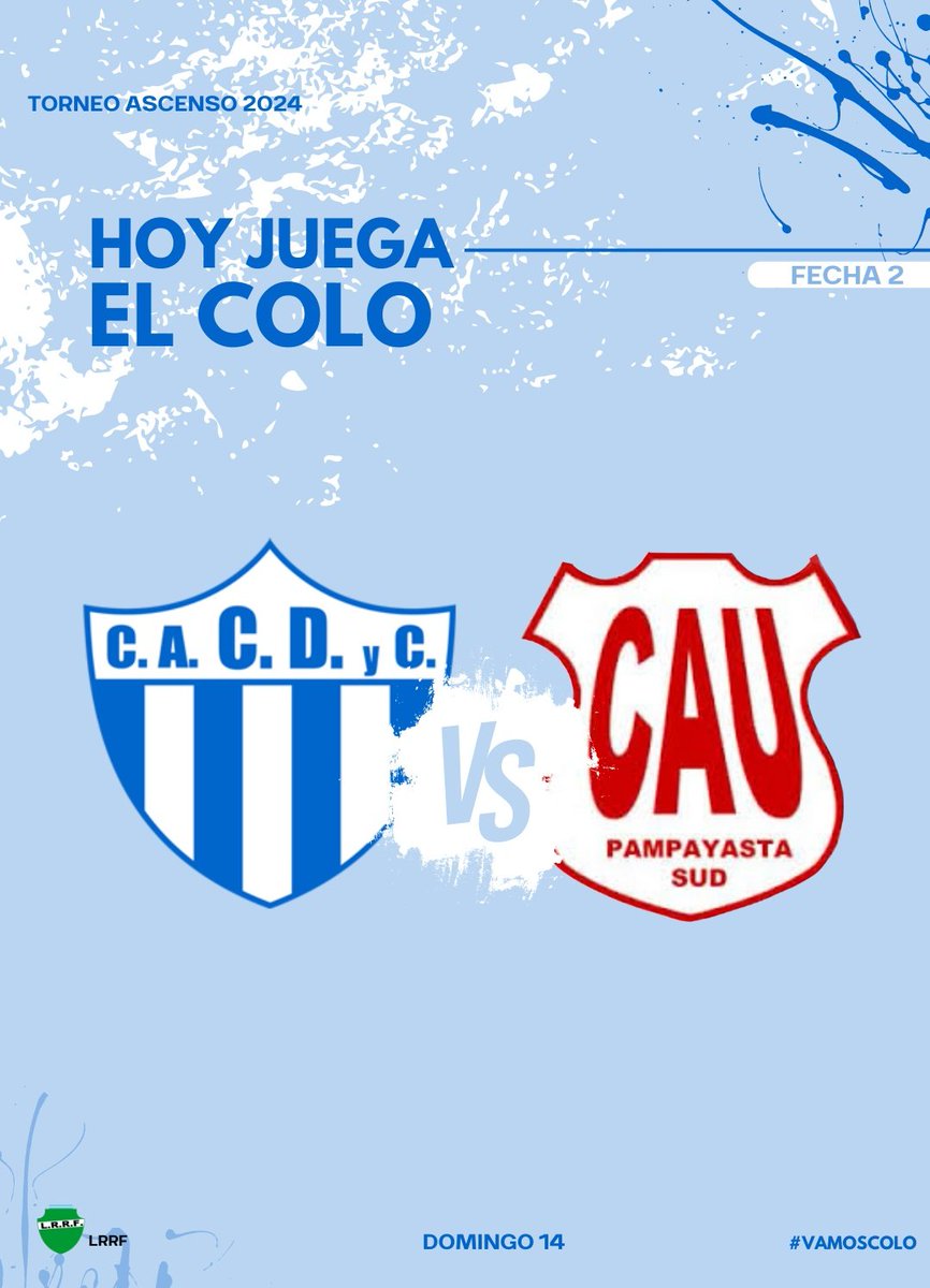 arg_colonial's tweet photo. Domingo ? Domingo de ir a ver el COLO 🩵

#VAMOSCOLO , todos juntos alentando ⚽️💪🏻 https://t.co/ytZKrt2Esw