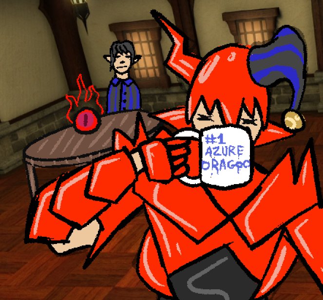 AnvilsWrath's tweet photo. and they were roornrnates #FFXIVART https://t.co/MZnp4JHczQ