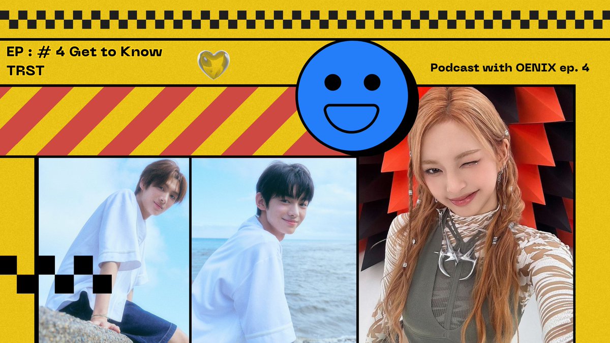 ⠀⠀

⠀⠀⠀⠀▶️⠀ ━━━━━━   𝗬𝗢𝗨𝗧𝗨𝗕𝗘

@𝐎𝐄𝐍𝐈𝐗 𝐄𝐒𝐏𝐎𝐑𝐓 

“𝐏𝐎𝐄𝐍𝐈𝐗 𝐄𝐏 # 4 : Kenalan yuk sama TRST, boygroup yang bakal bikin jatuh hati!”

⠀⠀