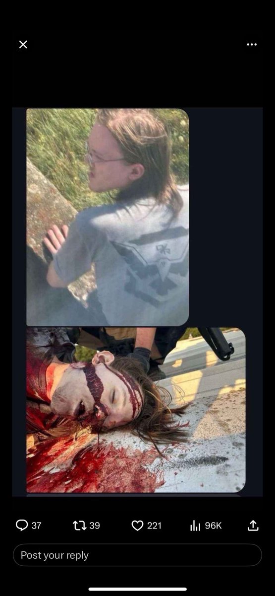 CanonClements's tweet photo. @jeanem @BaddPrit he’s been dead they killed him within seconds. https://t.co/mZorwuBeox