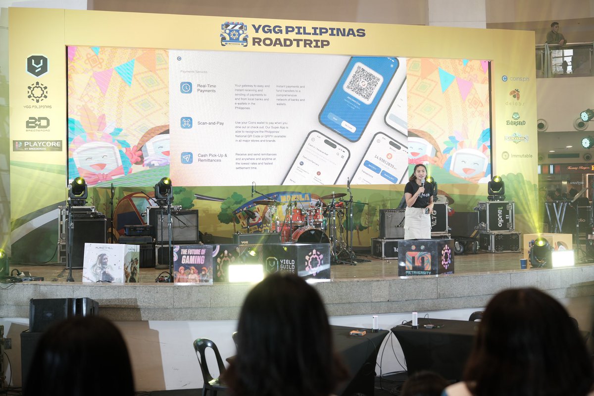 MFWCaravan's tweet image. .@coinsph is showing us how to start our journey with crypto here at #YGGRoadtripManila!  You can still join us here at the Ayala Malls TRINOMA so sign-up now 👇

lu.ma/rdtrpmanila

Join us for a #BiyahengWeb3!