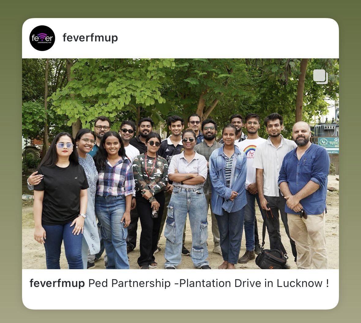 Plant a tree , Plant a hope! 🌳
#PedPartnership with <a href="/FeverFMOfficial/">Fever FM</a> #UttarPradesh 💚

#Plantation #Sunday #Explore #Tweet