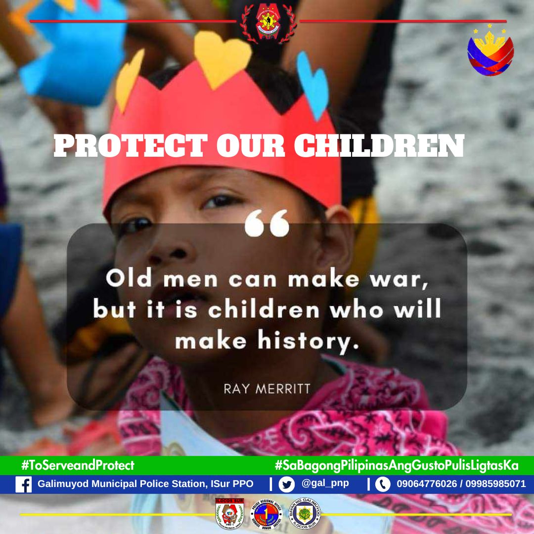 gal_pnp's tweet photo. July 14, 2024
Protect our Children fron any forms of abuse! #ToServeAndProtect
#PCADGIlocosRegion
#BagongPilipinas
@PCADGilocosR
@gal_pnp https://t.co/klfR2ziBOY
