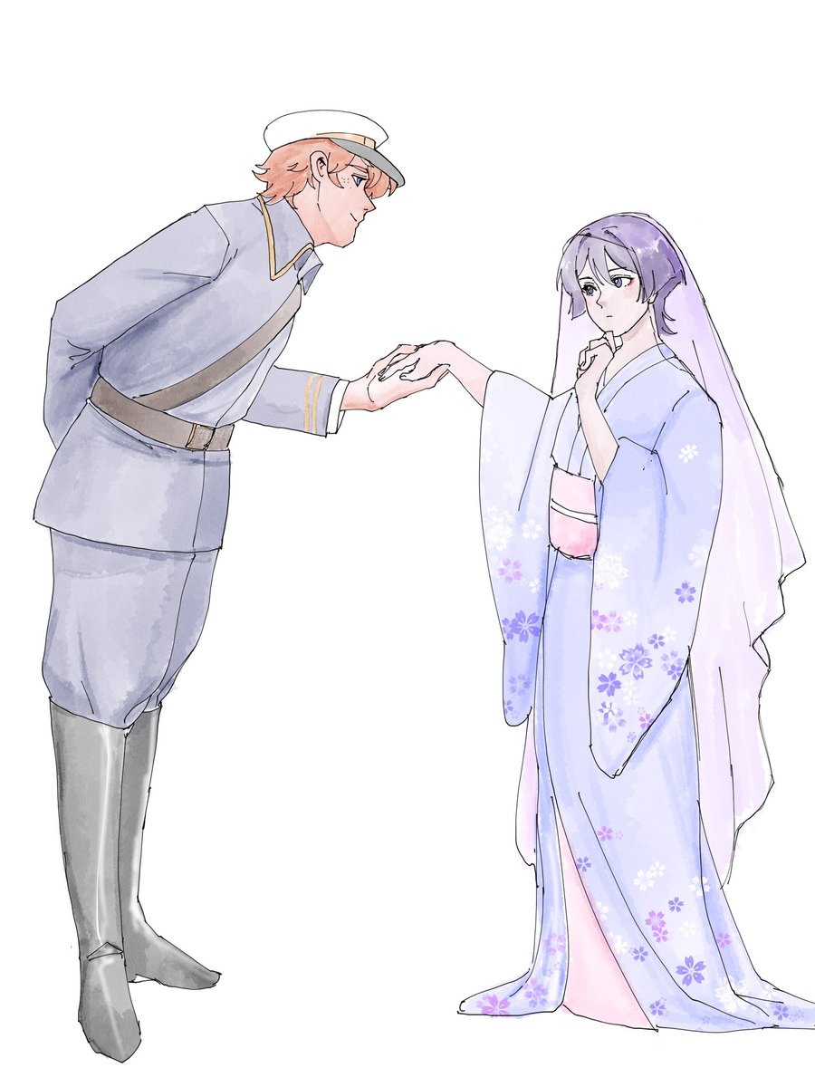 KaeyaMilk's tweet photo. Chiscara but it’s madame butterfly https://t.co/3UJML7BRSS