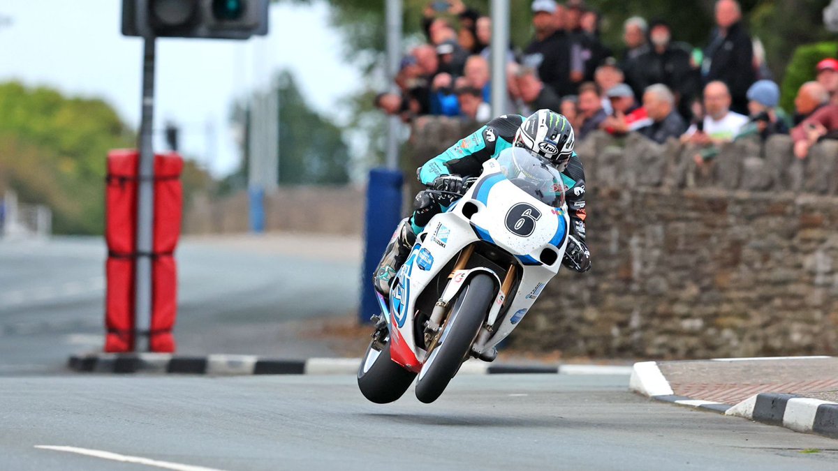 ManxGrandPrix's tweet photo. Want more Dunlop? See him on the Mountain Course at the event that started his Isle of Man road racing success. #MGP24 is the place to be. https://t.co/MGDLgtqngg