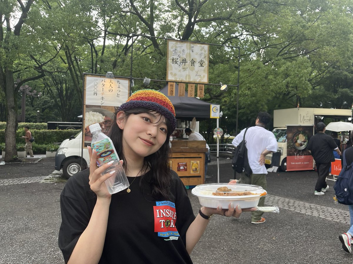 06_k_natsuki's tweet photo. 『INSPIRE TOKYO 2024』

野外ステージ2日目トップバッター！
ありがとうございました🌳
雨も止んでよかった〜〜

@eg813jwave 
レコメンド、ジングル企画、ありがとうございました！🥹

今年の夏も一緒に思い出作ろな〜☀️☀️

 #インスパイアトーキョー 2024 https://t.co/TEz80IKVnW