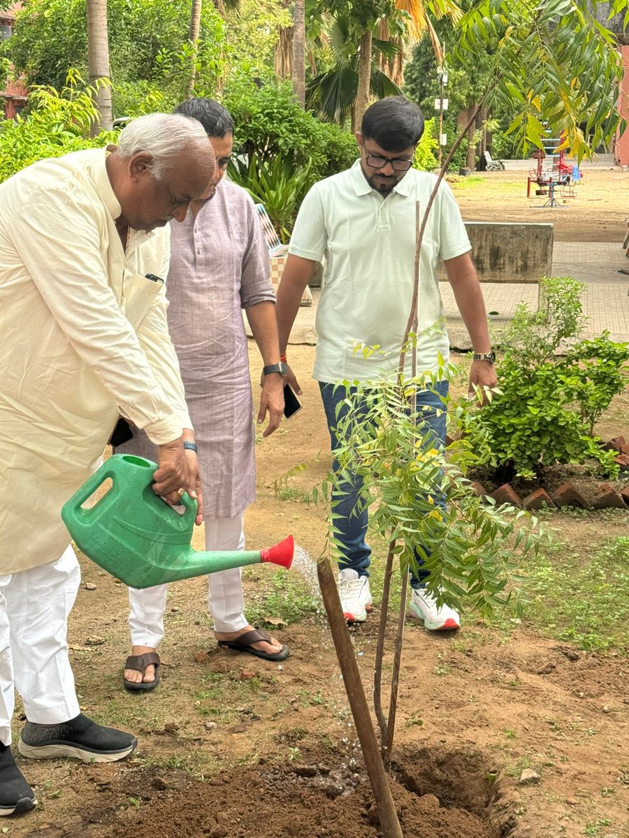 AmitShah4BJP's tweet image. એક પેડ માં કે નામ અભિયાન અંતર્ગત આજે અમદાવાદના એલિસબ્રિજ વિધાનસભાના પાલડી વોર્ડ વિકાસગૃહના પ્રાંગણમાં કાઉન્સિલરશ્રીઓ, ટ્રસ્ટીશ્રીઓ તથા સંગઠન પદાધિકારીશ્રીઓ સાથે વૃક્ષારોપણ કર્યું.

#mission3million #TreesforLife #Treesforoxygen #ellisbridgevidhansabha #bjp4ellisbridge #missiontmt