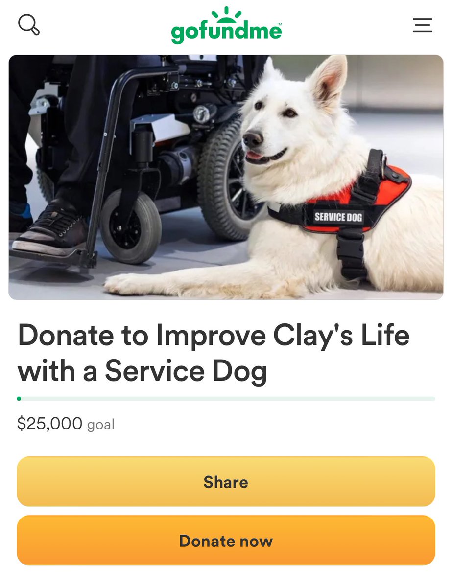 MVRPSUPPORT's tweet photo. ⠀
⠀
Please stop and take time to read this and spread the word. Donate if you can, but most importantly, spread the word to help @C0DENAME_VIPER out with getting a service dog to assist him with his everyday life.

Donation link here: https://t.co/H3ZxeQbxVS
⠀
⠀ https://t.co/qzIWGg8bMS