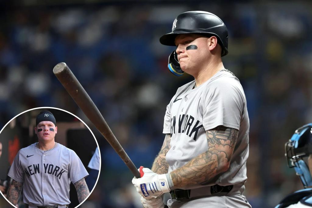 Alex Verdugo’s spiral at plate remains a concerning Yankees trend trib.al/40aNOdV