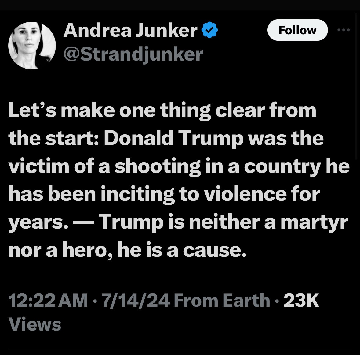 OverXposed1's tweet image. This is the most level headed thing I've read all night.