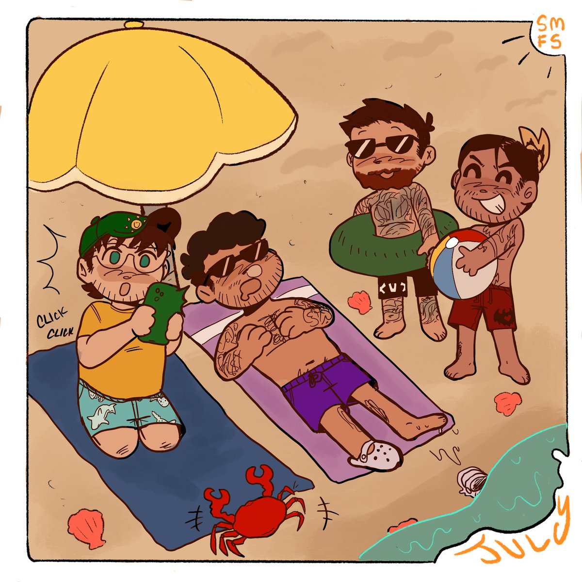 omg !!! the smfs beach episode !!!