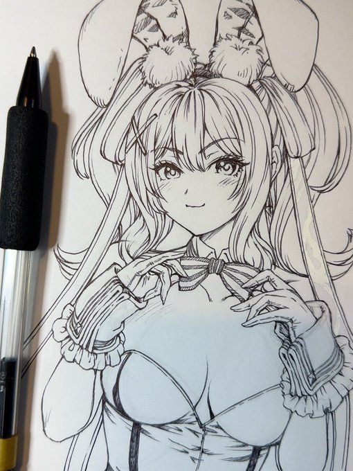 あの子がバニーガール🐰Skeb 作業中 